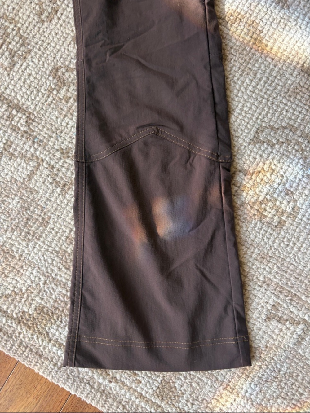 Women's Brown Hikerkind Kick Flare Trouser - Picture 2 of 5